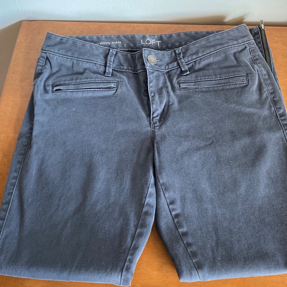 Loft skinny ankle pants